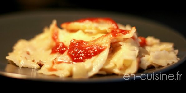 Recette ravioli au boeuf Thermomix