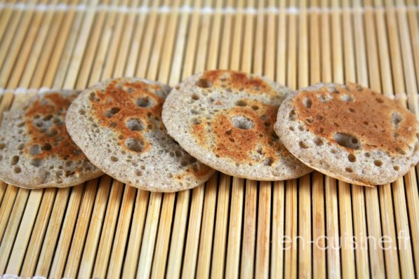 Recette mini blinis au Thermomix