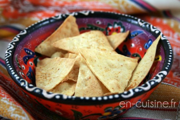 Recette chips de maïs allégées au Thermomix