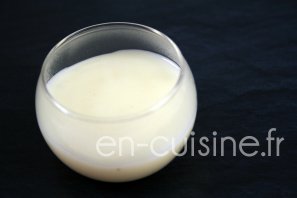 Recette sauce béchamel allégée au Thermomix