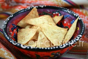 Recette chips de maïs allégées au Thermomix