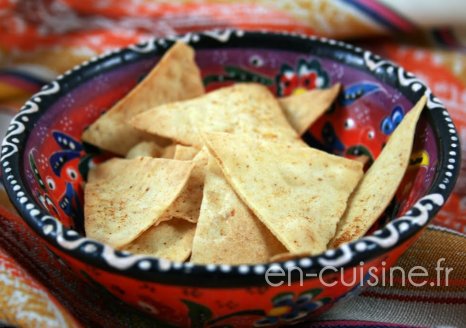 Recette chips de maïs allégées au Thermomix