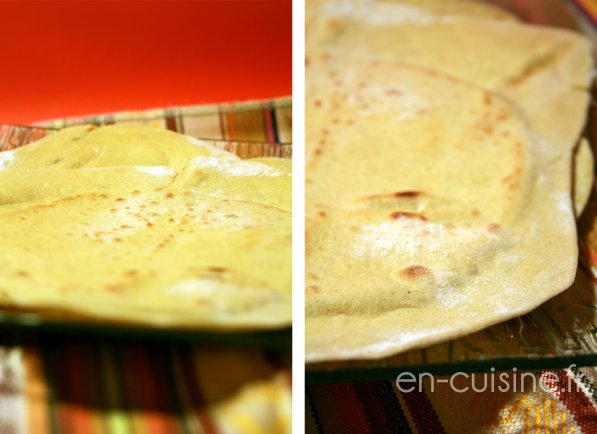 Recette tortillas de blé maison au Thermomix