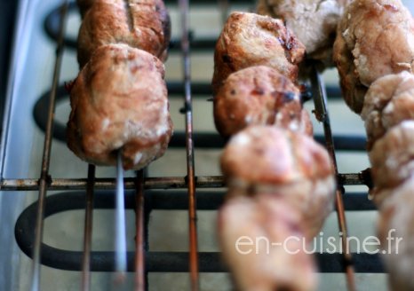 Recette brochettes d'agneau au cumin au Thermomix