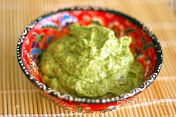 Recette guacamole au Thermomix