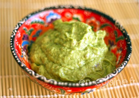 Recette guacamole au Thermomix