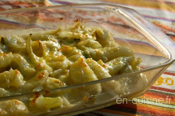 Recette gratin de fenouil au Thermomix