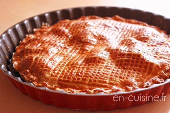 Recette galette des rois frangipane à la crème pâtissière au Thermomix