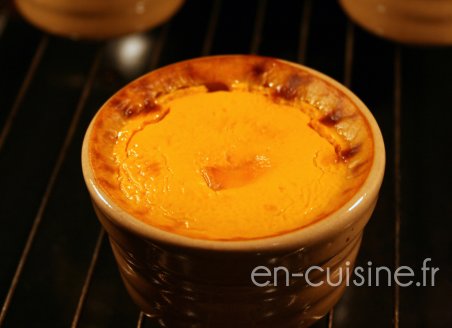 Recette flans de potimarron au Thermomix