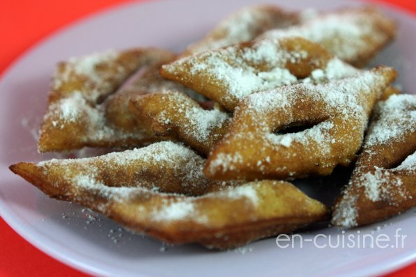 Recette bugnes ou oreillettes au Thermomix