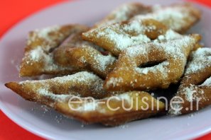 Recette bugnes ou oreillettes au Thermomix