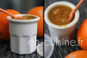 Recette confiture allégée à l'orange au Thermomix