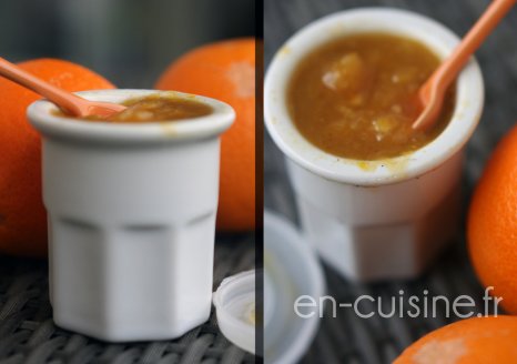 Recette confiture allégée à l'orange au Thermomix