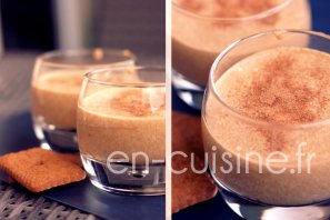 Recette mousse aux spéculoos au Thermomix