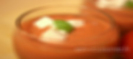 Recette gaspacho à la feta au Thermomix