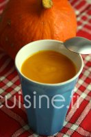 Recette velouté de potimarron au Thermomix