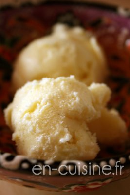 Recette crème glacée à la vanille au Thermomix