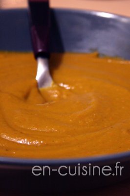 Recette velouté de potimarron aux châtaignes au Thermomix