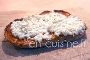 Recette tartinade de radis noir et fromage frais au Thermomix