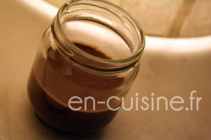 Recette flans chocolat à l'agar-agar au Thermomix