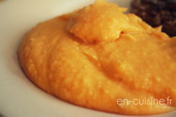 Recette purée de patates douces au Thermomix