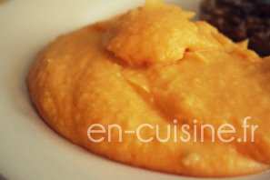 Recette purée de patates douces au Thermomix