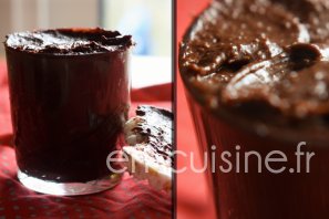 Recette pâte à tartiner maison chocolat amandes au Thermomix