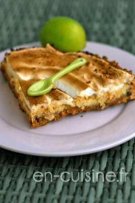 Recette key lime pie au Thermomix