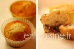 Recette muffins aux châtaignes coeur de crème de marrons au Thermomix