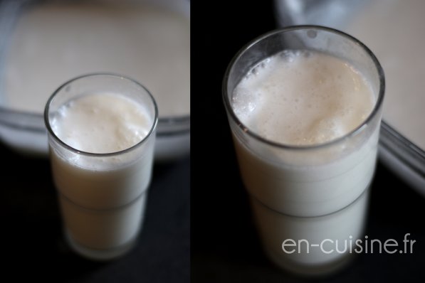 Recette lait de coco maison au Thermomix