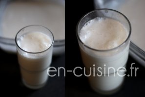 Recette lait de coco maison au Thermomix