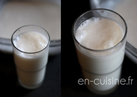 Recette lait de coco maison au Thermomix